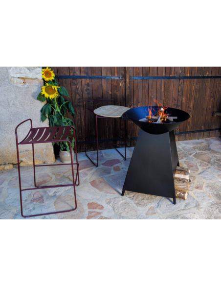 SOMAGIC - Brasero barbecue plancha au charbon de bois
