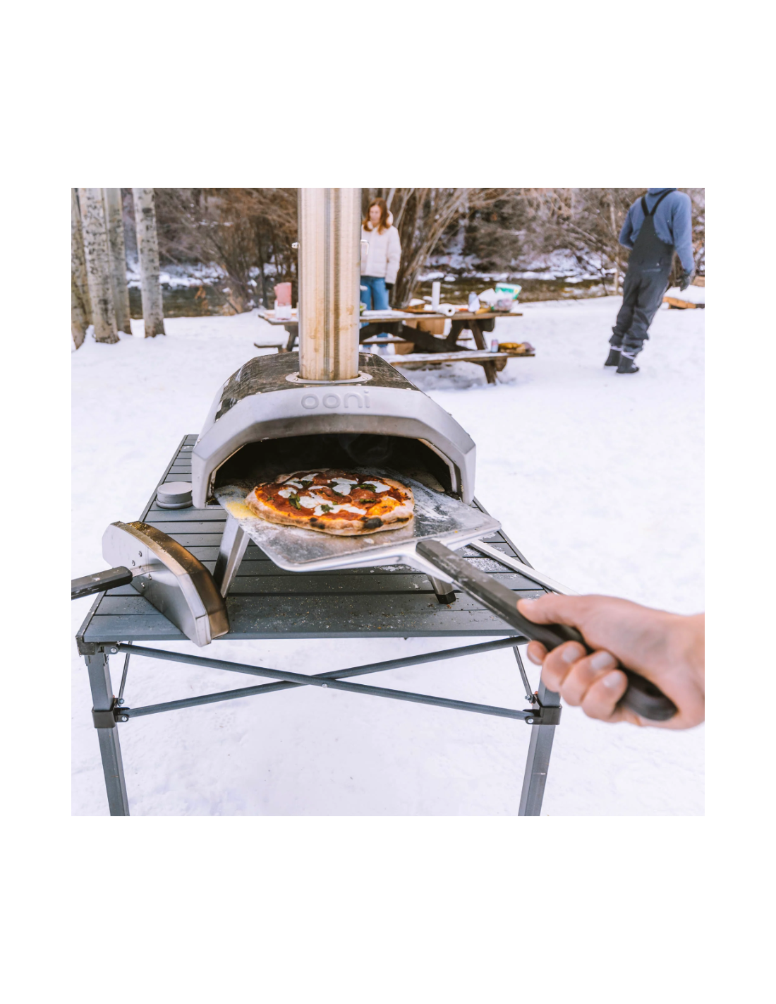 Pelle à pizza 12 en aluminium Ooni.