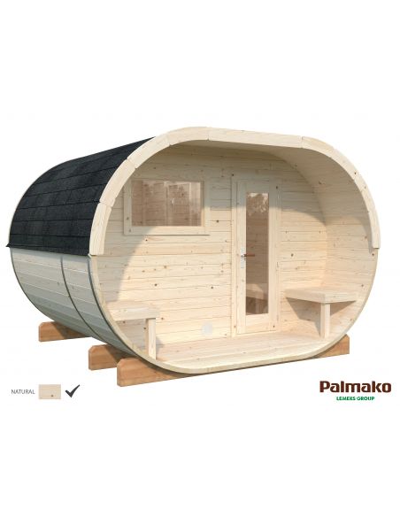 Sauna Anette 3 m² + 1.5 m²