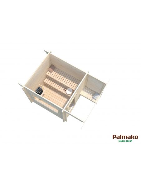 PALMAKO Sauna Sanna 4.1 m²