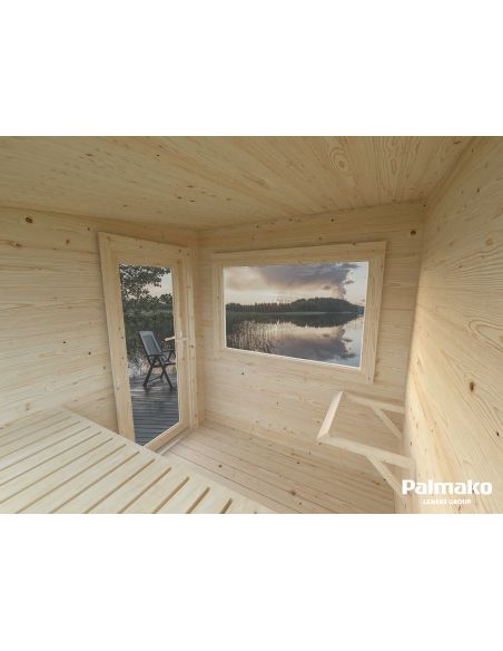 PALMAKO Sauna SANNA 4.1 + 5.9 m²