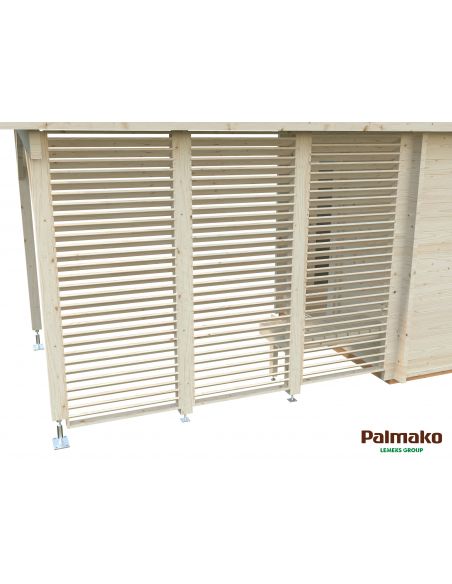 PALMAKO Sauna SANNA 4.1 + 5.9 m²