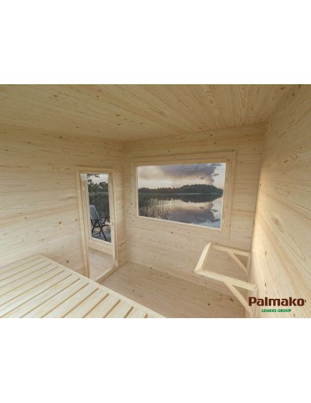 PALMAKO Sauna Sanna 6.8 + 5.9 m²