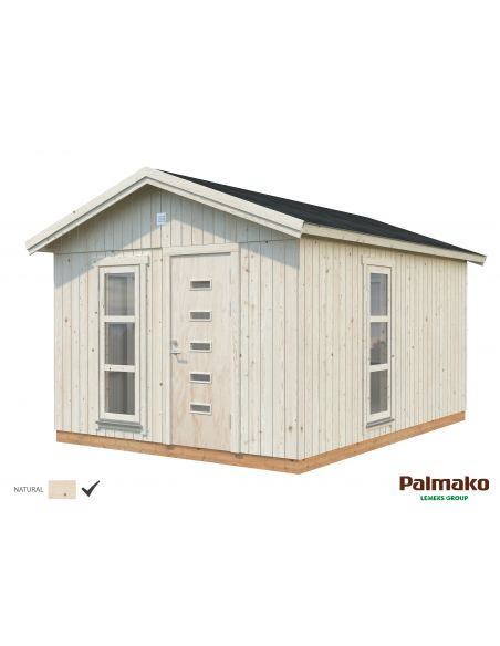 PALMAKO Abri de jardin Ly 13.6 m² Naturel