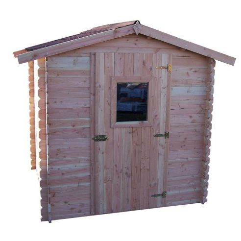 HABRITA - Abri de jardin Dalia 2 pentes bois Douglas - 3.24 m²