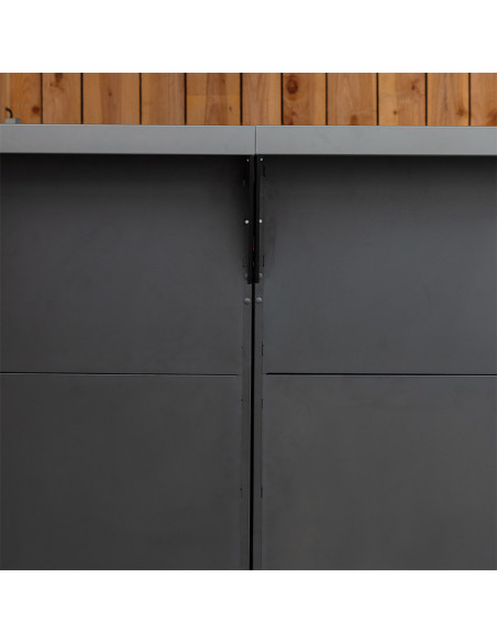 ENO - Kit comptoir 120 cm - Noir