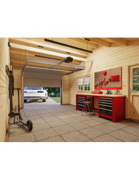 PALMAKO - Garage Roger 19 + 33.2 m² - Porte sectionnelle - 44 mm