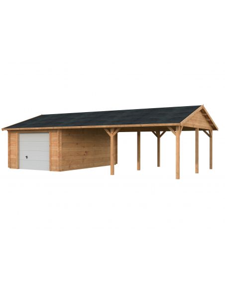 PALMAKO - Garage Roger 19 + 33.2 m² - Porte sectionnelle - 44 mm
