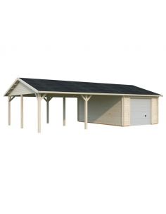 PALMAKO - Garage Roger 19 + 33.2 m² - Porte sectionnelle - 44 mm