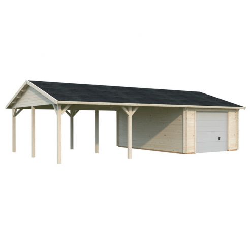 PALMAKO - Garage Roger 19 + 33.2 m² - Porte sectionnelle - 44 mm