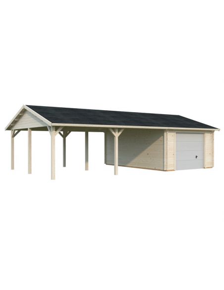 PALMAKO - Garage Roger 19 + 33.2 m² - Porte sectionnelle - 44 mm