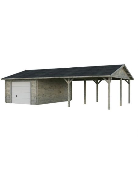 PALMAKO - Garage Roger 19 + 33.2 m² - Porte sectionnelle - 44 mm