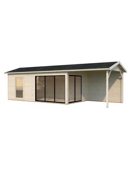 PALMAKO - Abri de jardin Amanda 17.1 + 7.8 m²
