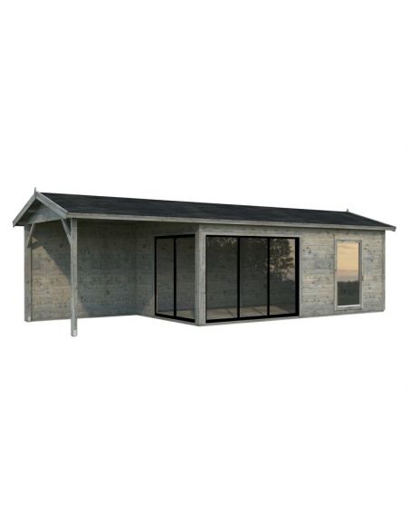 PALMAKO - Abri de jardin Amanda 17.1 + 7.8 m²