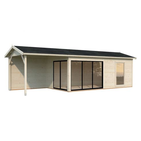 PALMAKO - Abri de jardin Amanda 17.1 + 7.8 m²