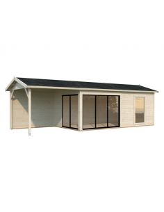 PALMAKO - Abri de jardin Amanda 17.1 + 7.8 m²