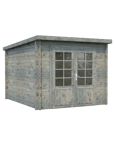 PALMAKO -Abri de jardin Ella 6.9 m² en bois - 28 mm