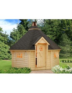 Yourte grill Kota Eva 11.4 m² avec plancher
