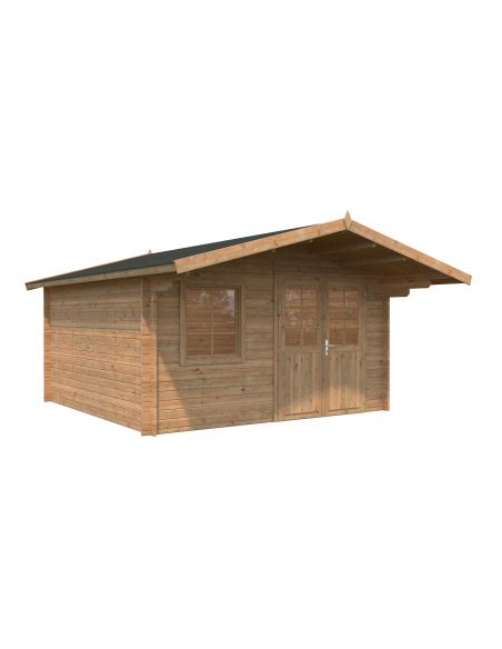 PALMAKO - Abri de jardin Britta 14.6 m² en bois - 40 mm