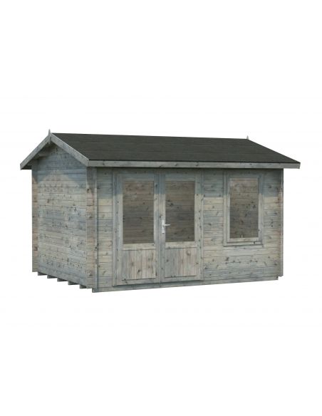 PALMAKO - Abri de jardin Iris 9.6 m² avec plancher - 28 mm