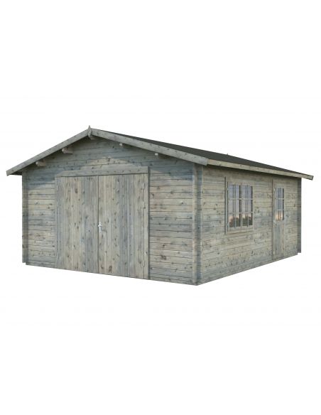 PALMAKO - Garage Roger 23.9 m² en bois - 44 mm