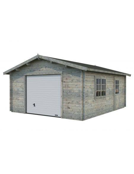 PALMAKO - Garage Roger 23.9 m² en bois - 44 mm