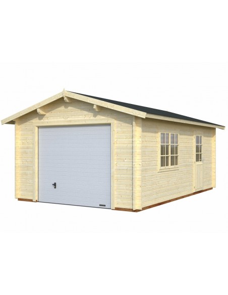 Garage Roger 19.8 m² au choix en bois massif  44 mm