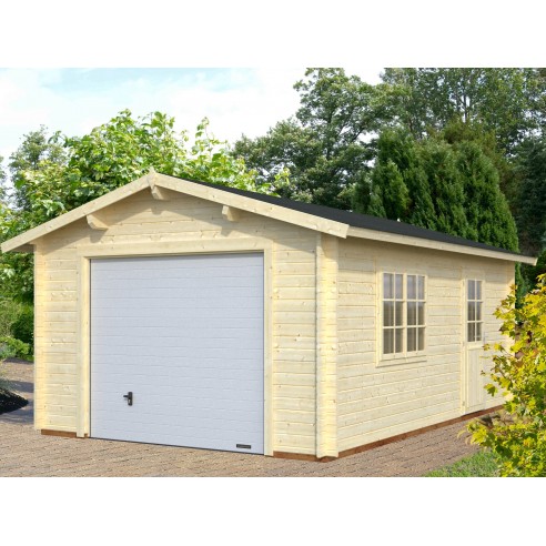 Garage Roger 19.8 m² au choix en bois massif  44 mm