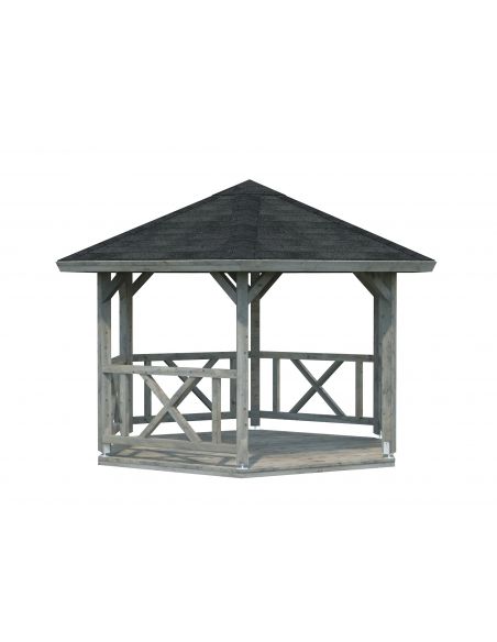 PALMAKO - Tonnelle de jardin Betty 9.9 m² 