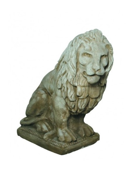 Lion à droite H.90 cm coloris au choix Grandon