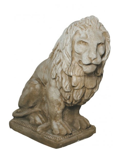 Lion à droite H.90 cm coloris au choix Grandon