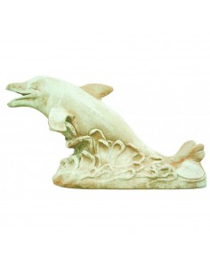 Dauphin couché  Jet d'eau H.42 cm au choix