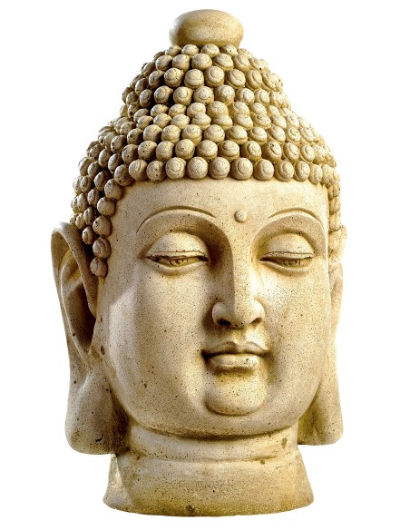 Statue Tête de bouddha au choix H.42 cm Grandon