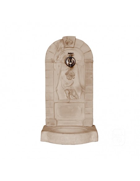 Fontaine aux Angelots au choix en pierre reconstituée