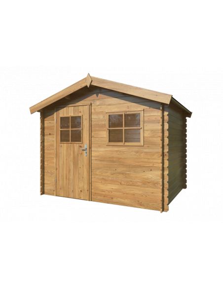 WHITE WOOD - Abri de jardin Rimini I 4.3 m² - 19 mm