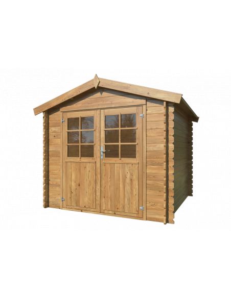 WHITE WOOD - Abri de jardin Valence 5 m² - 28 mm