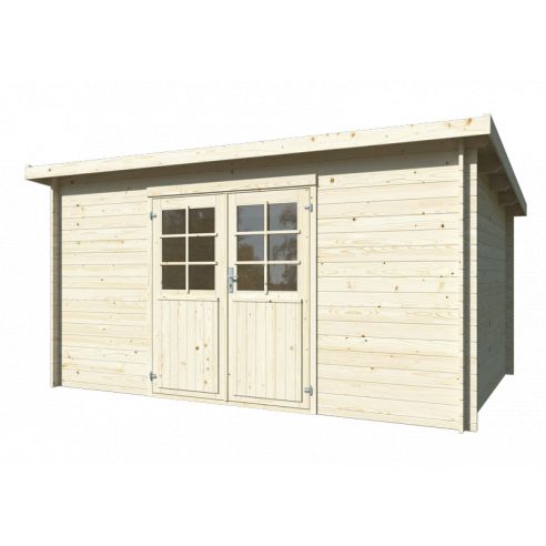WHITE WOOD - Abri de jardin Lola II 10.4 m² - 28 mm
