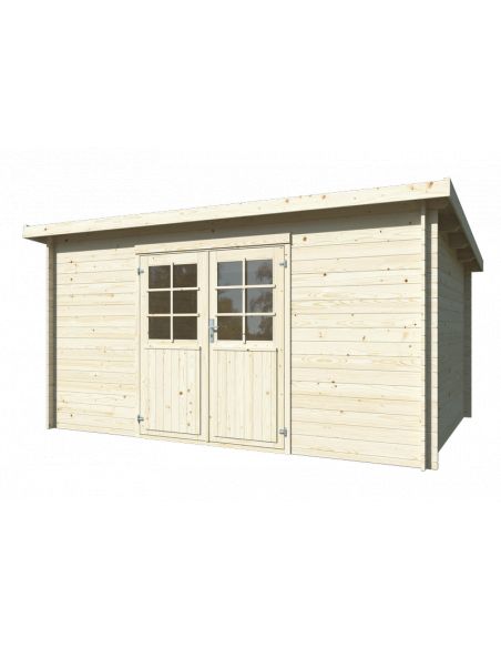 WHITE WOOD - Abri de jardin Lola II 10.4 m² - 28 mm