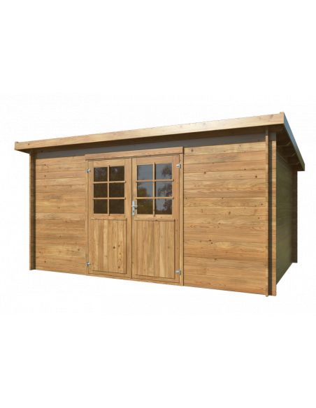 WHITE WOOD - Abri de jardin Lola II 10.4 m² - 28 mm