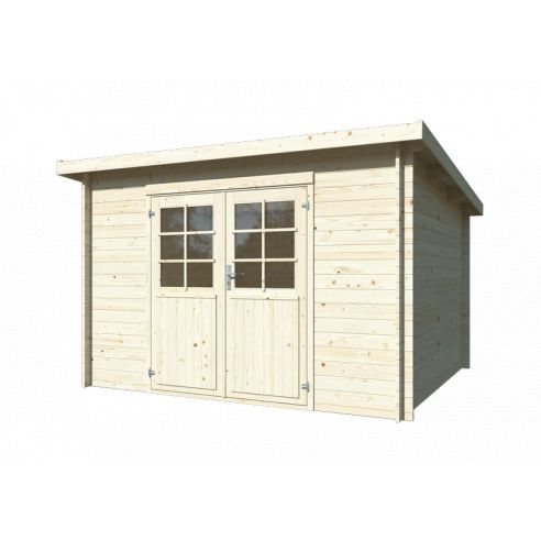 WHITE WOOD - Abri de jardin Lola I 8.1 m² - 28 mm