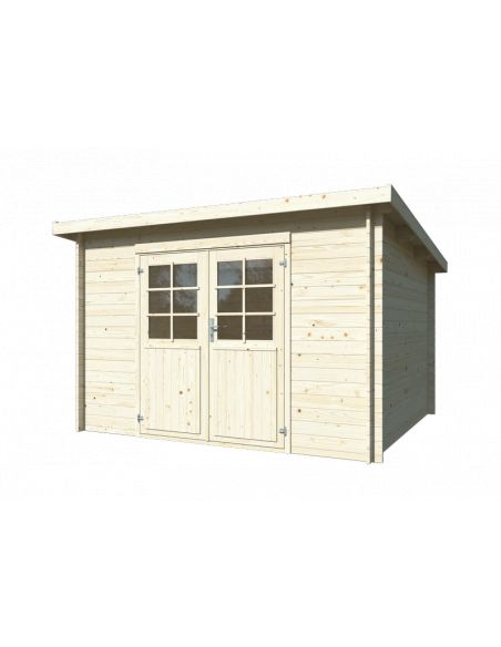 WHITE WOOD - Abri de jardin Lola I 8.1 m² - 28 mm