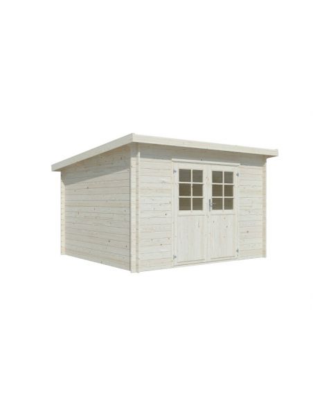 WHITE WOOD - Abri de jardin Lola I 8.1 m² - 28 mm 