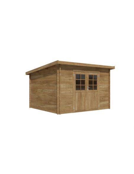 WHITE WOOD - Abri de jardin Lola I 8.1 m² - 28 mm 