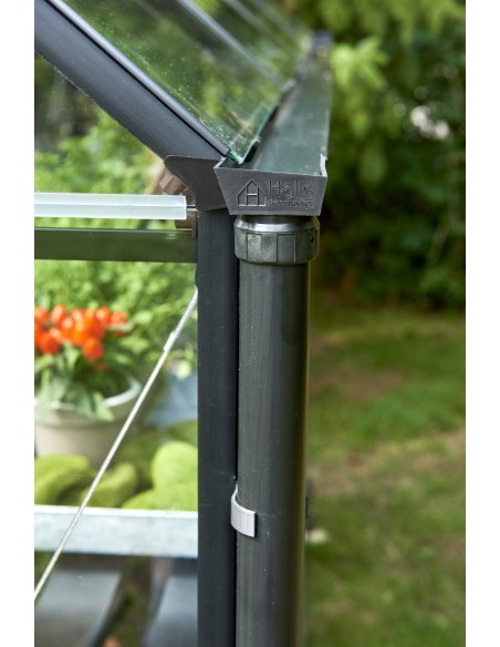 Descente d'eau HALLS pour serres Qube, Garden Room, popular, universal et magnum