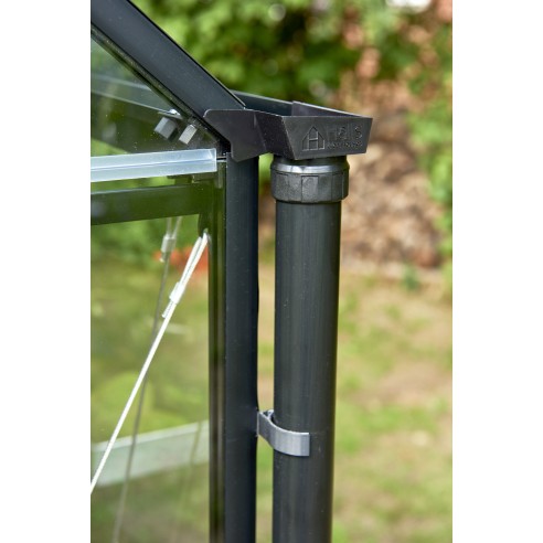Descente d'eau HALLS pour serres Qube, Garden Room, popular, universal et magnum