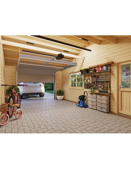 PALMAKO - Garage Roger 19 m² + 16.2 - Porte sectionnelle - 44 mm