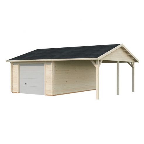 PALMAKO - Garage Roger 19 m² + 16.2 - Porte sectionnelle - 44 mm