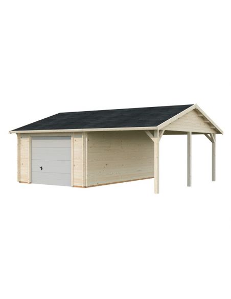 PALMAKO - Garage Roger 19 m² + 16.2 - Porte sectionnelle - 44 mm