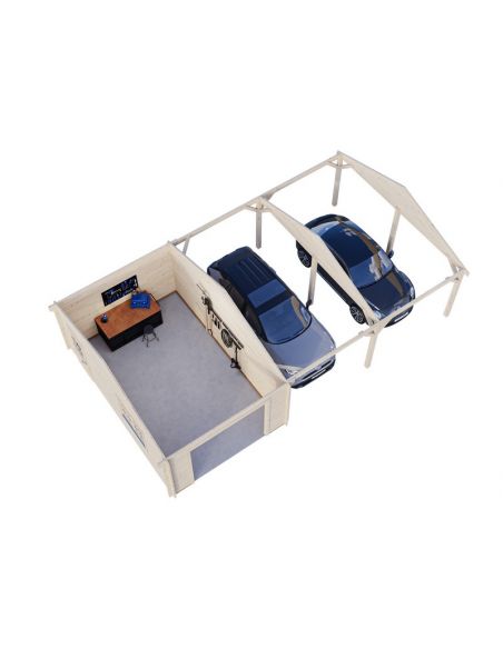 PALMAKO - Garage Roger 19 + 33.2 m² - 44 mm