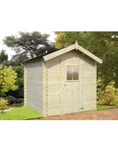 Abri de jardin en bois de sapin WHITEWOOD 4,3 m² - 16 mm - Cdiscount Jardin